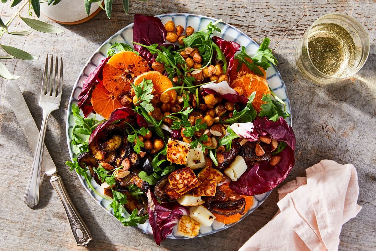 Halloumi Salad
